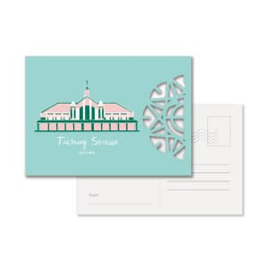 單層雷射雕刻明信片