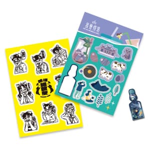 A5雷射切割貼紙