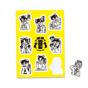 A4雷射切割貼紙